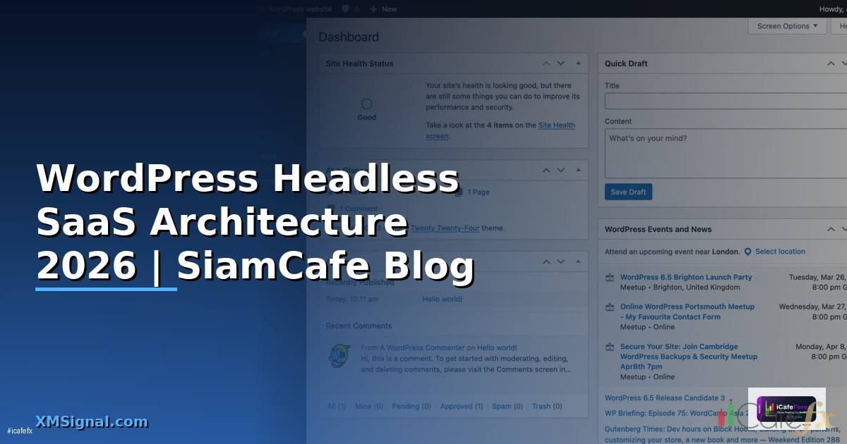 WordPress Headless SaaS Architecture —