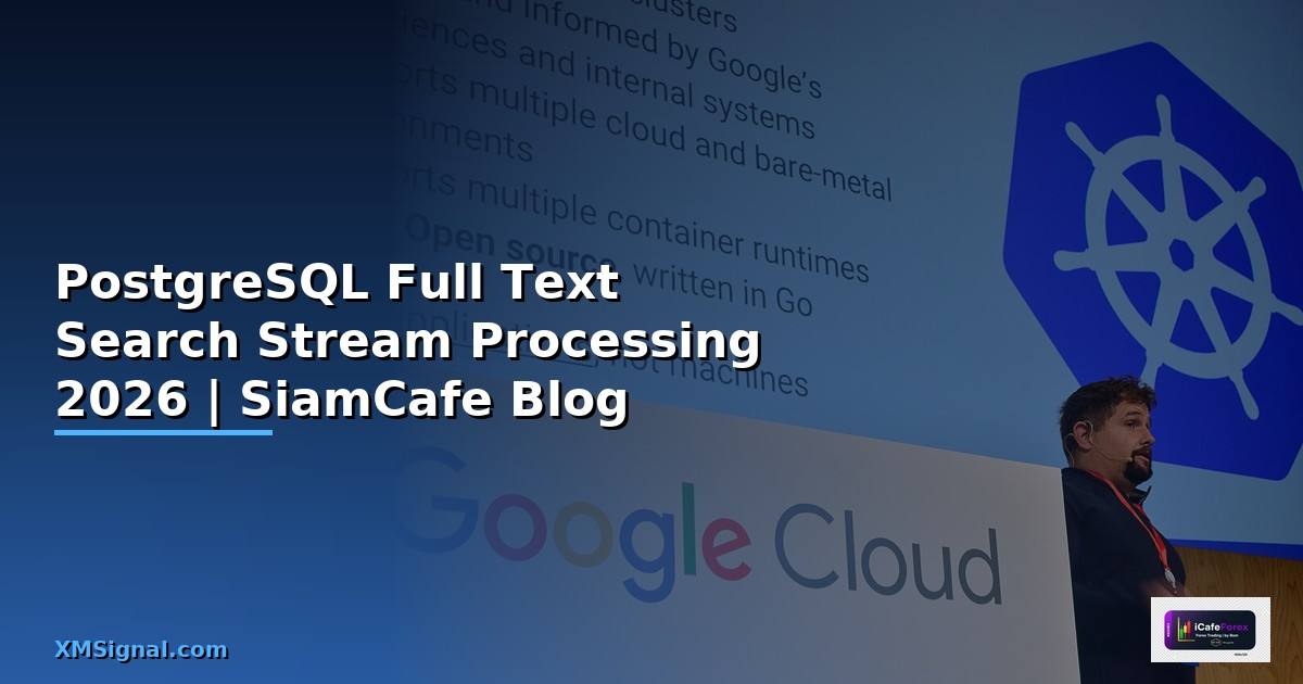 PostgreSQL Full Text Search Stream Processing