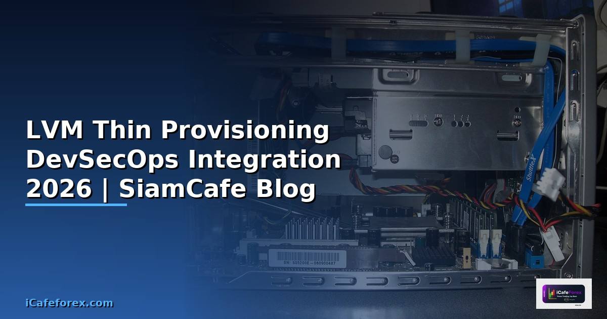 LVM Thin Provisioning DevSecOps Integration