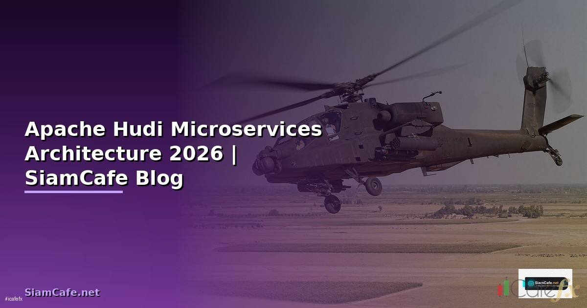 Apache Hudi Microservices Architecture