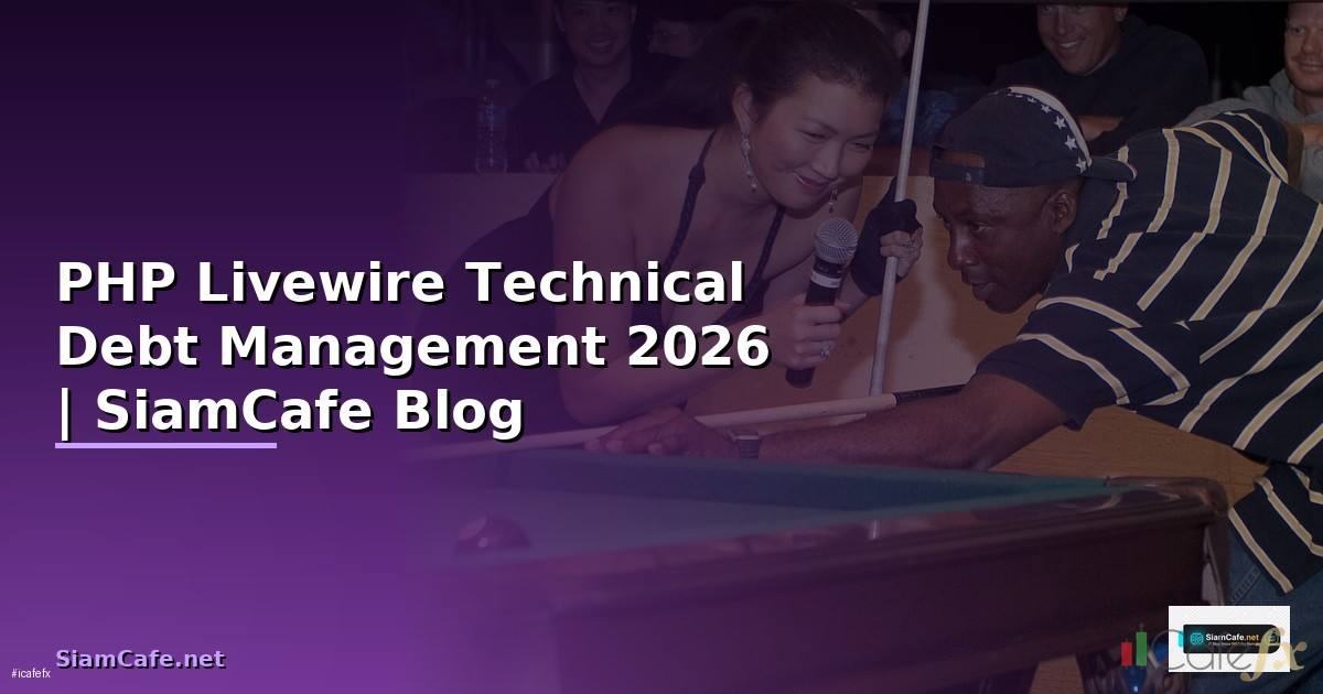 PHP Livewire Technical Debt Management — คู่มือฉบับสมบูรณ์ 2026