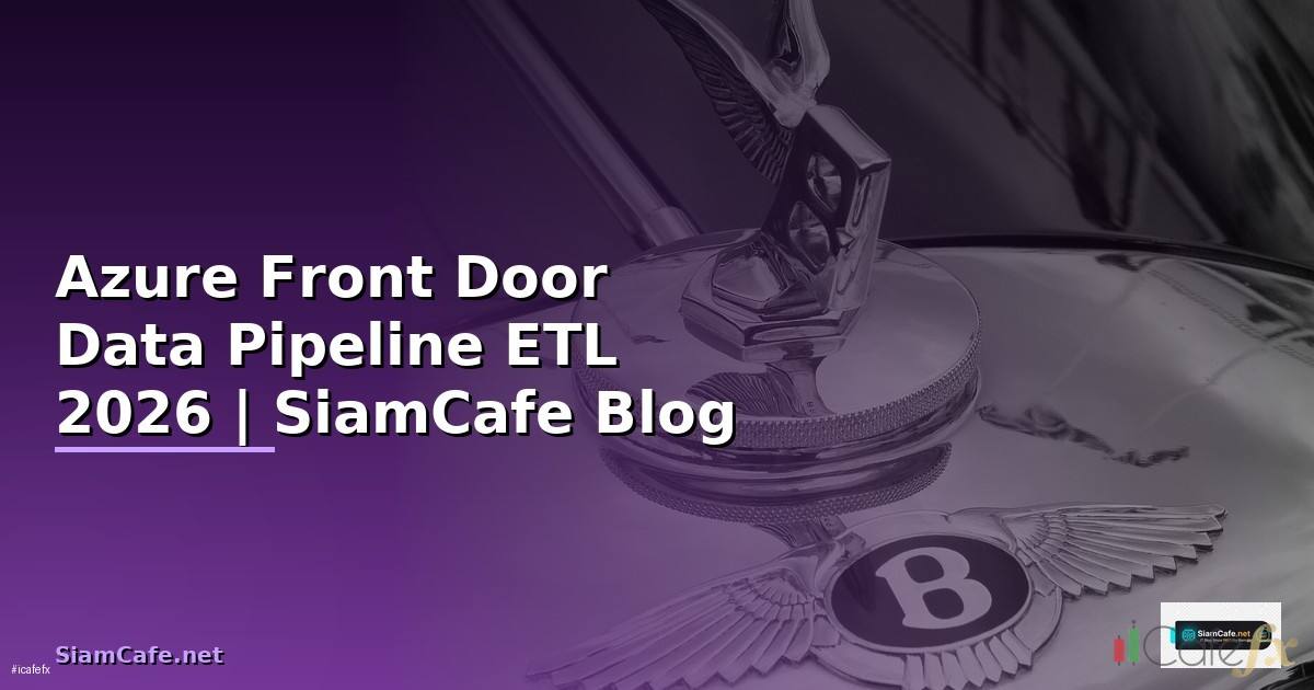 Azure Front Door Data Pipeline ETL