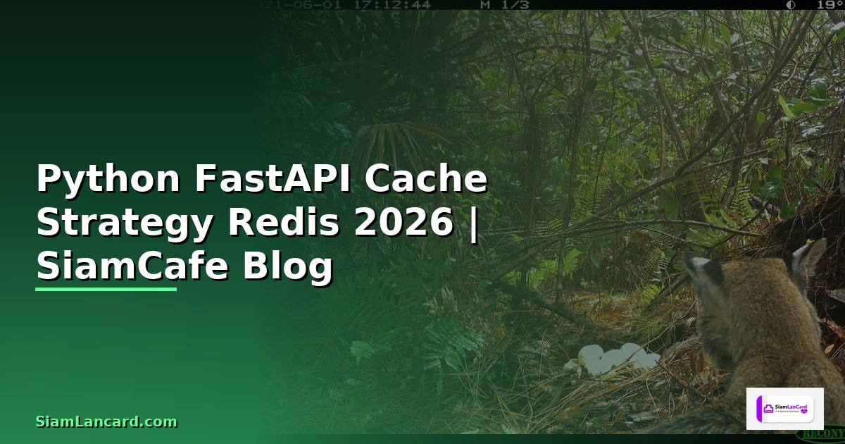 Python FastAPI Cache Strategy Redis