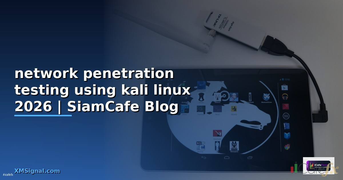 network penetration testing using kali linux