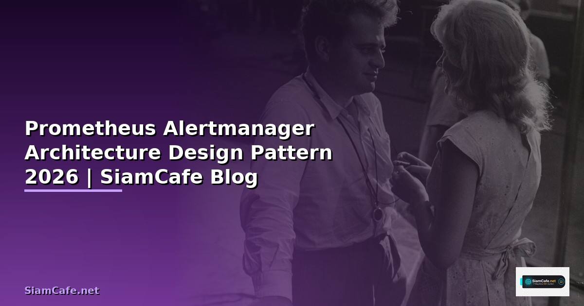 Prometheus Alertmanager Architecture Design