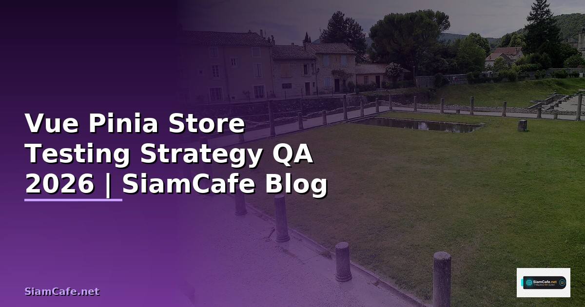 Vue Pinia Store Testing Strategy QA