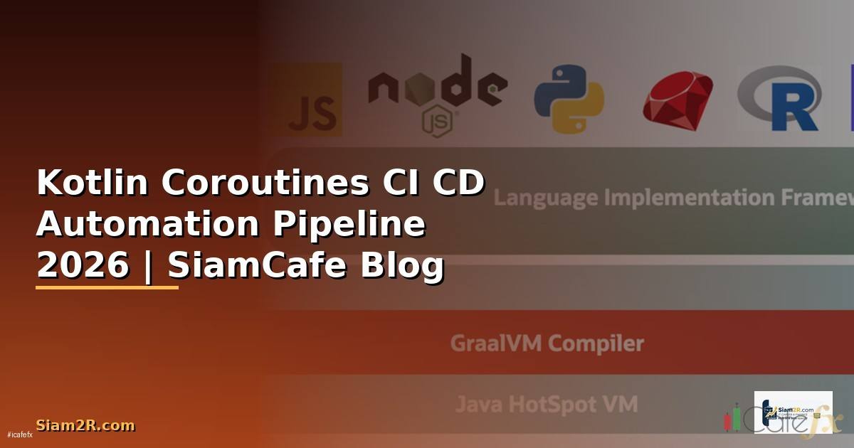 Kotlin Coroutines CI CD Automation Pipeline