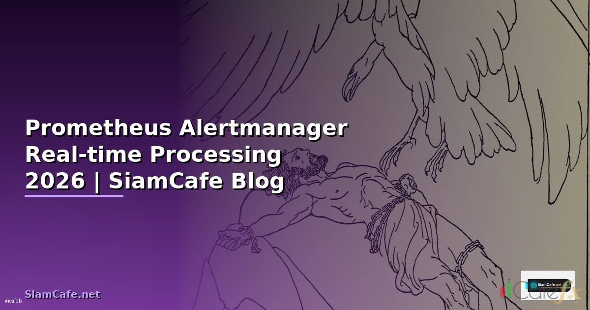 Prometheus Alertmanager Real-time Processing
