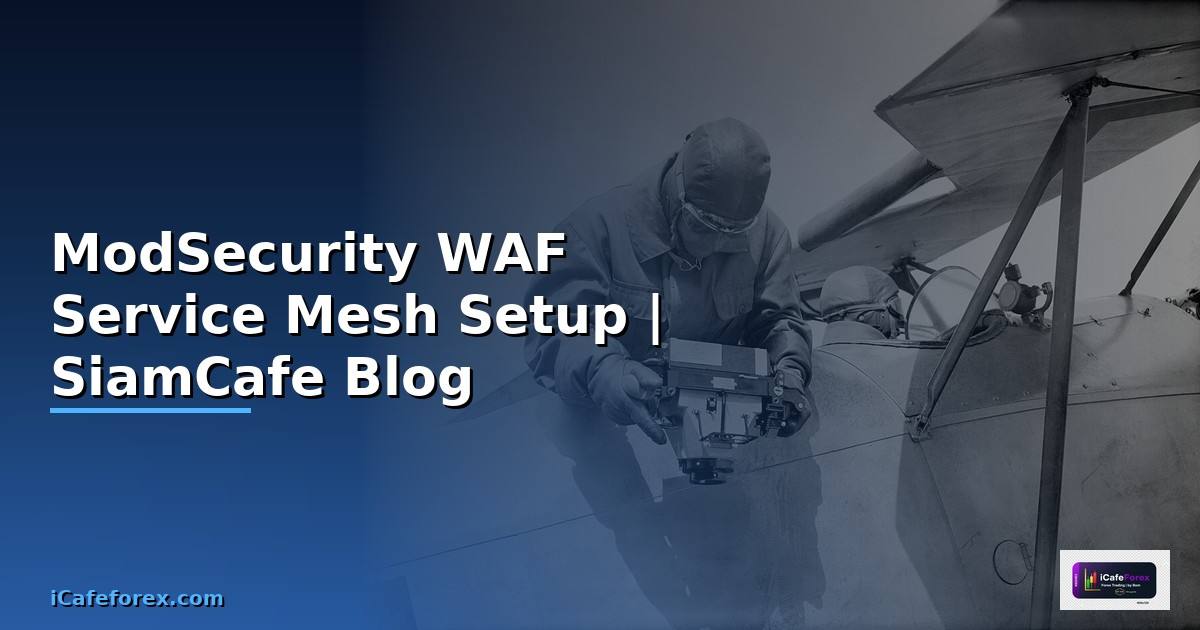 ModSecurity WAF Service Mesh Setup
