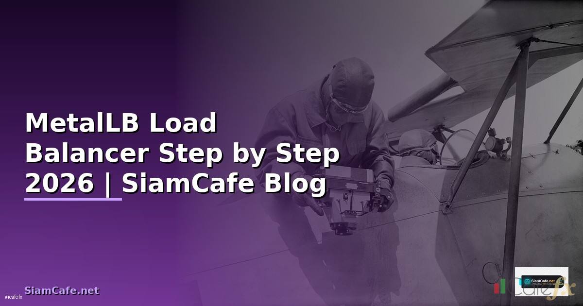 MetalLB Load Balancer สำหรับมือใหม่ Step by Step