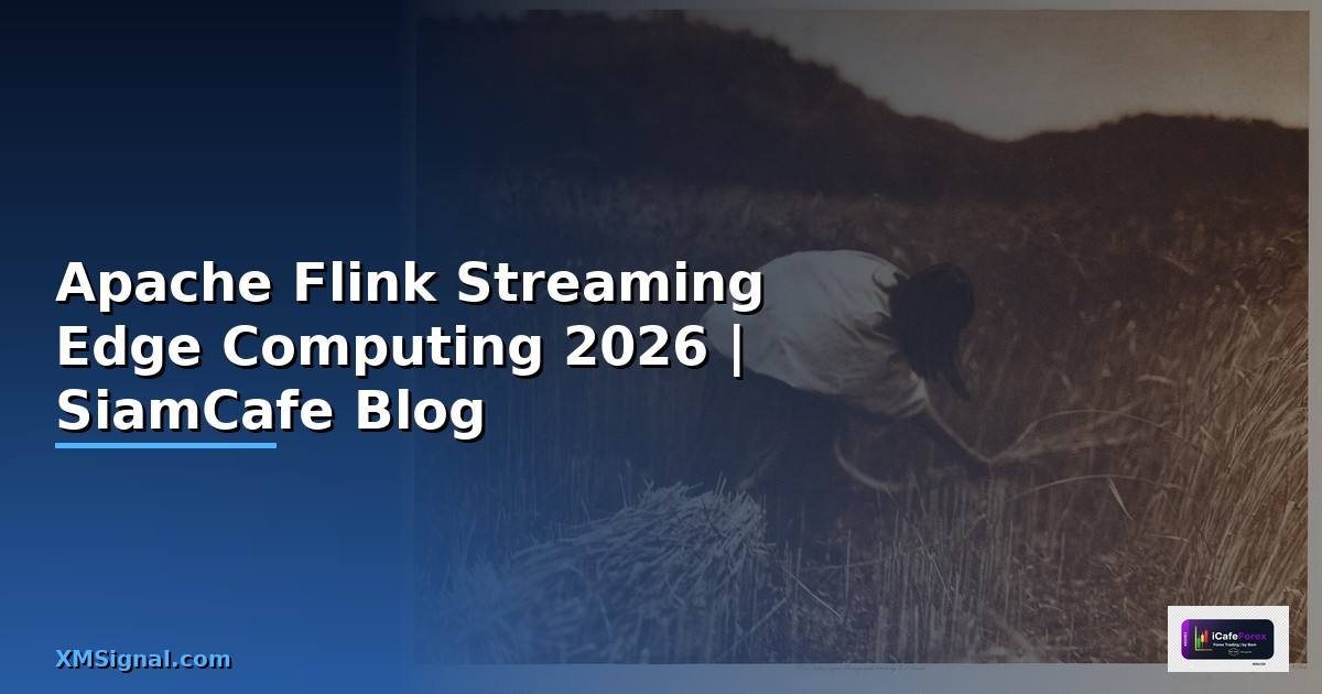 Apache Flink Streaming Edge Computing
