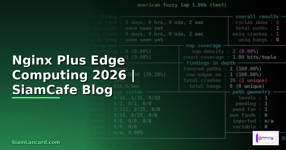 Nginx Plus Edge Computing
