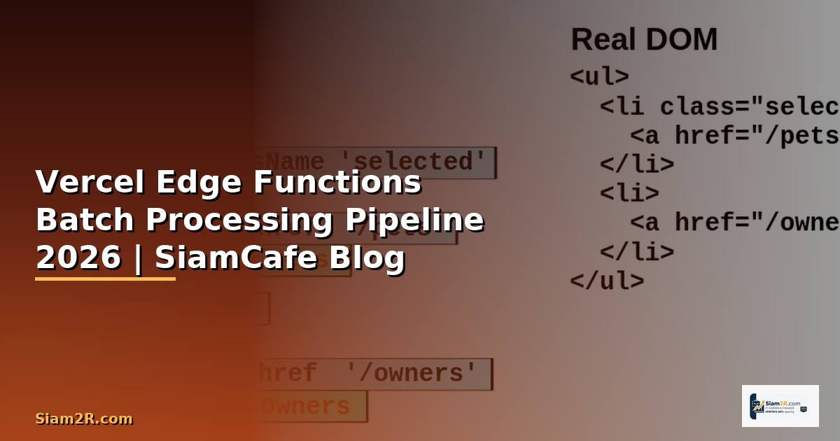 Vercel Edge Functions Batch Processing Pipeline
