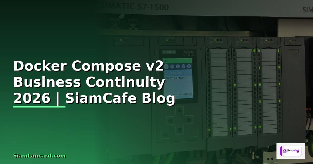 Docker Compose v2 Business Continuity