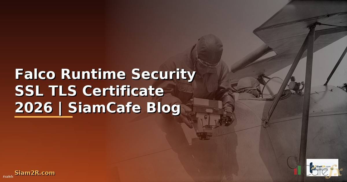Falco Runtime Security SSL TLS Certificate