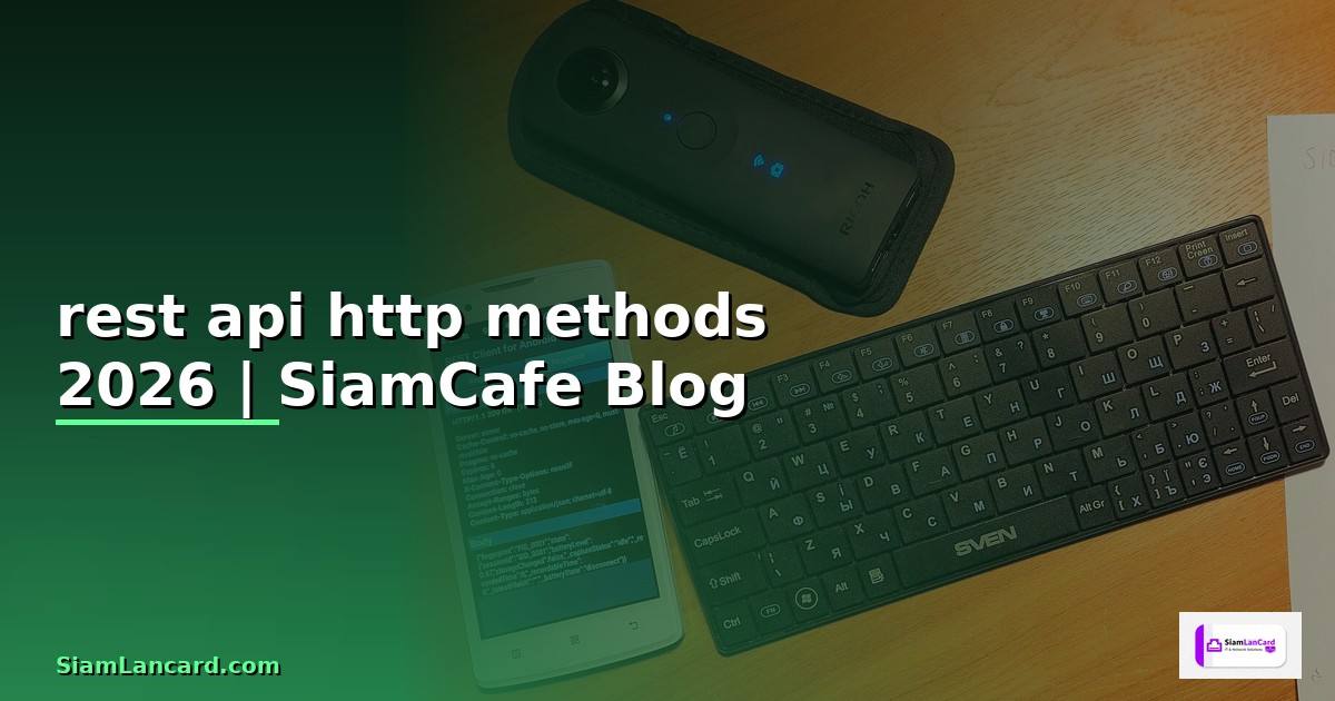 rest api http methods