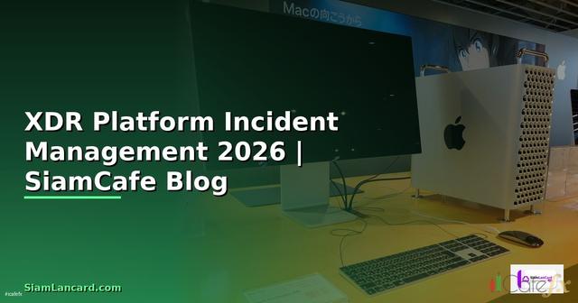 XDR Platform Incident Management