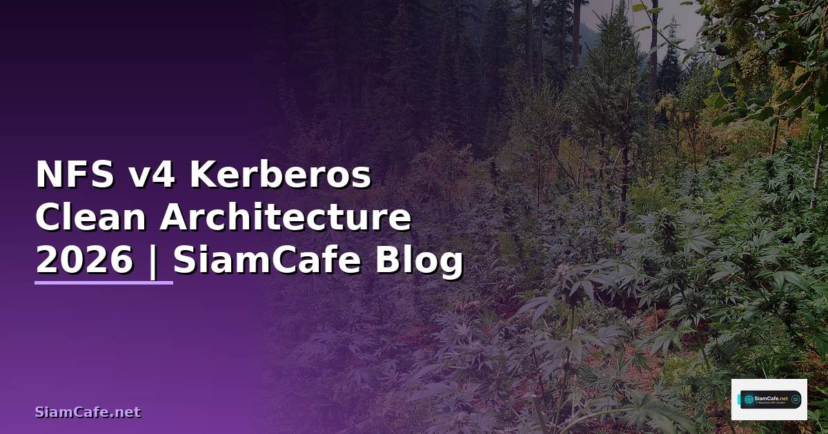 NFS v4 Kerberos Clean Architecture