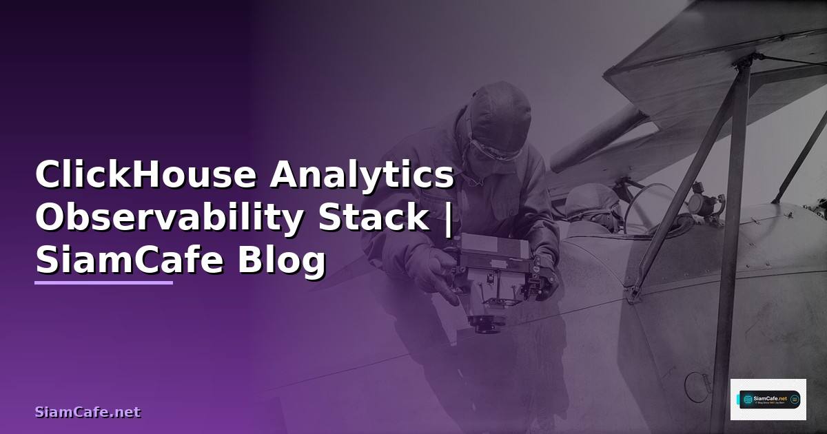 ClickHouse Analytics Observability Stack