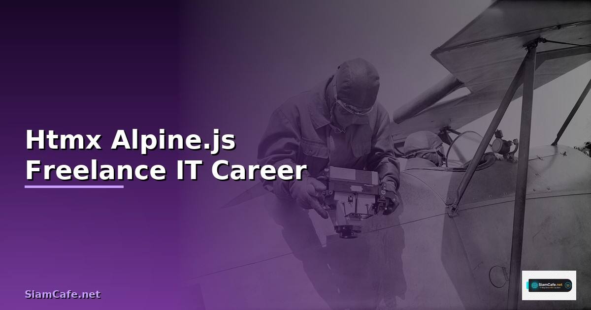 Htmx Alpine.js Freelance IT Career —