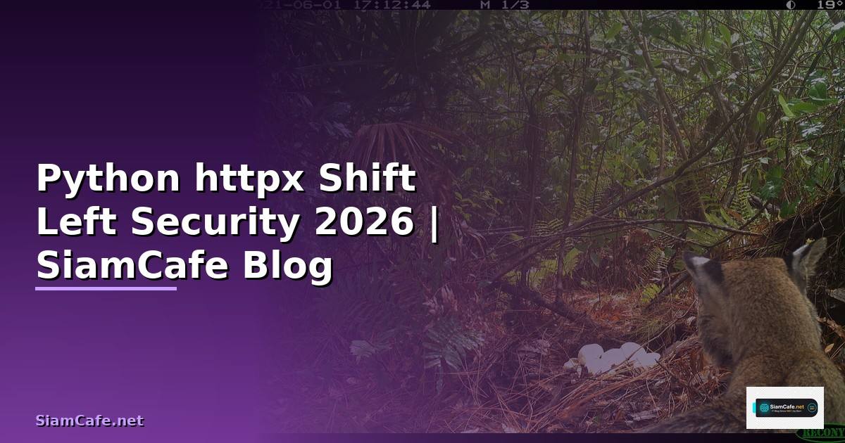 Python httpx Shift Left Security