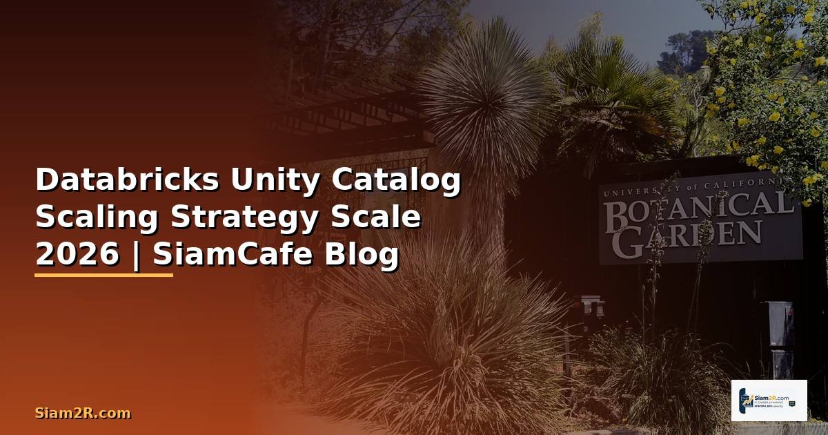 Databricks Unity Catalog Scaling Strategy วิธี