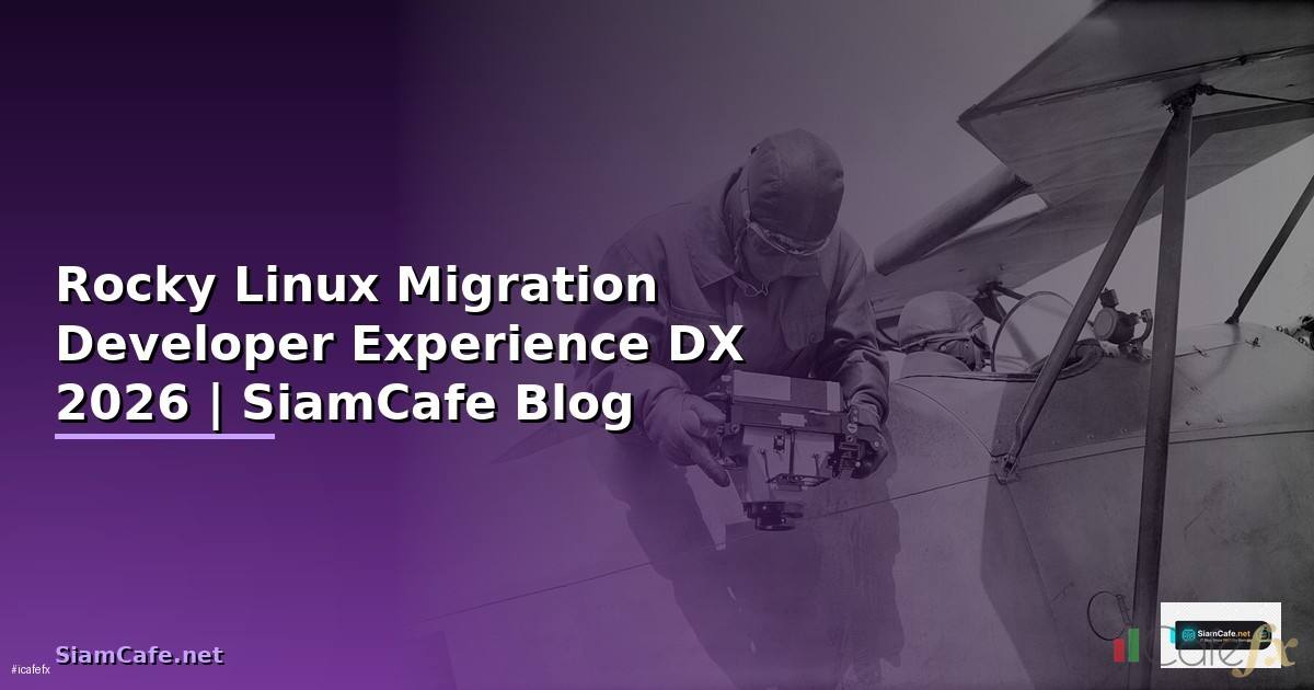 Rocky Linux Migration Developer Experience DX — คู่มือฉบับสมบูรณ์ 2026