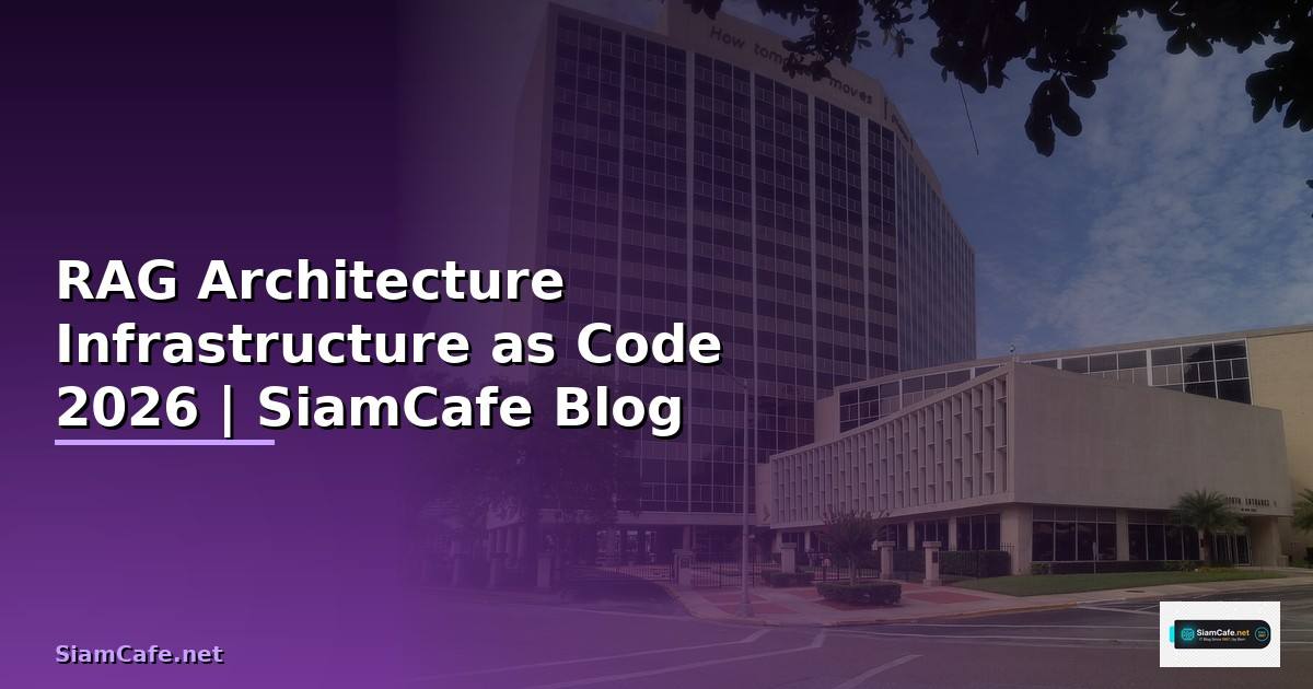 RAG Architecture Infrastructure as Code