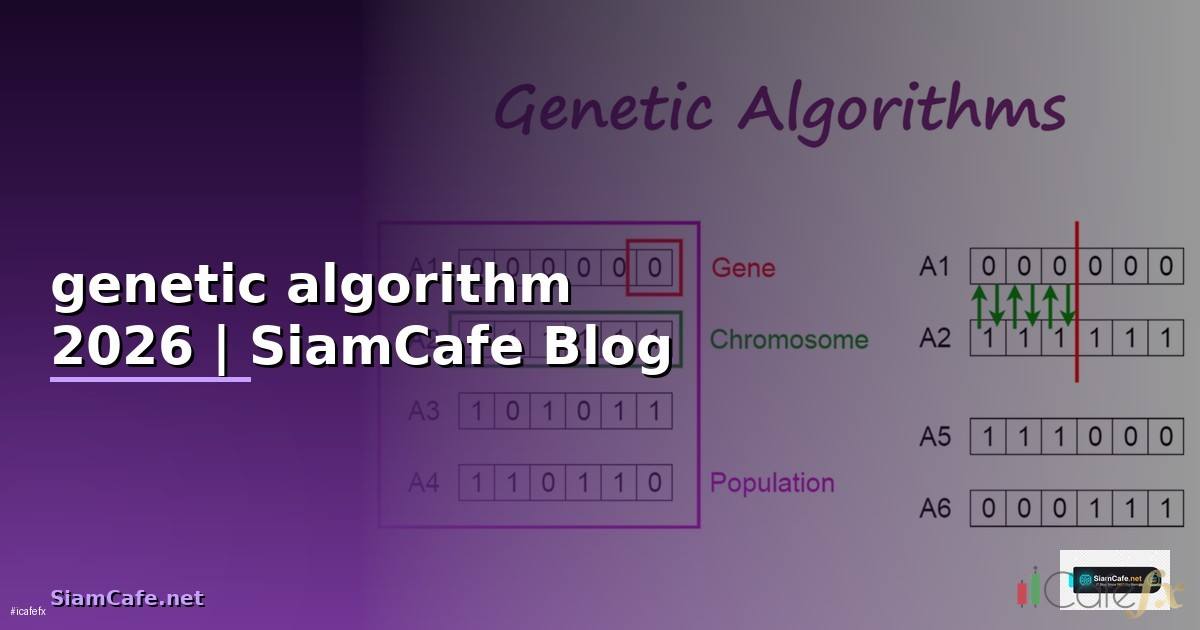 genetic algorithm คือ