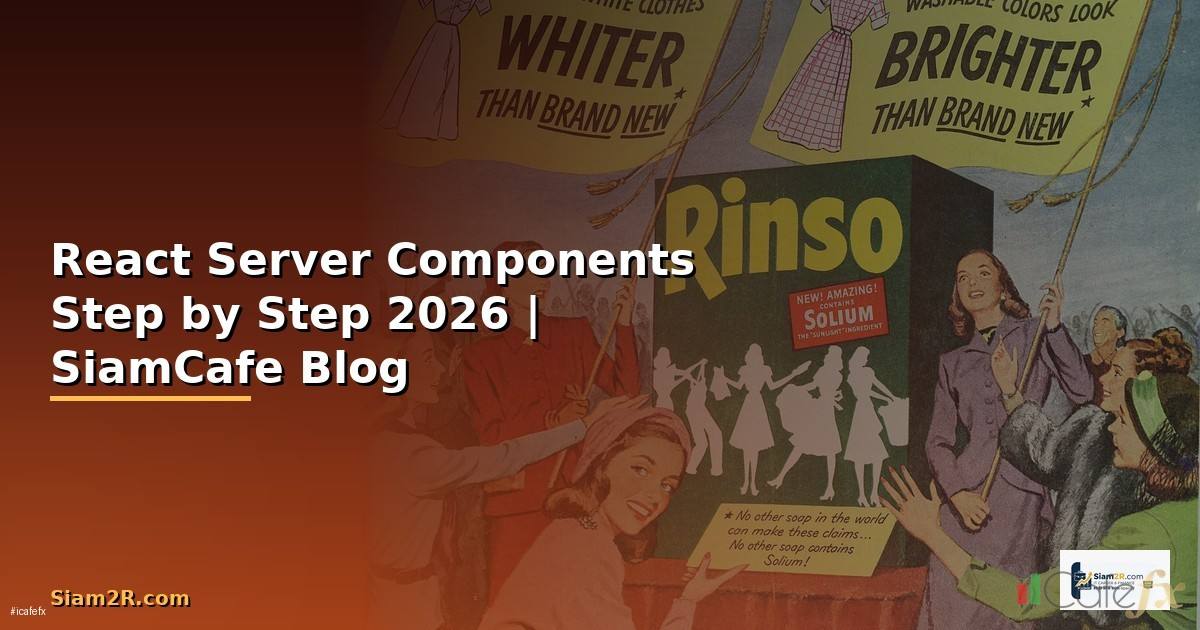 React Server Components สำหรับมือใหม่ Step by