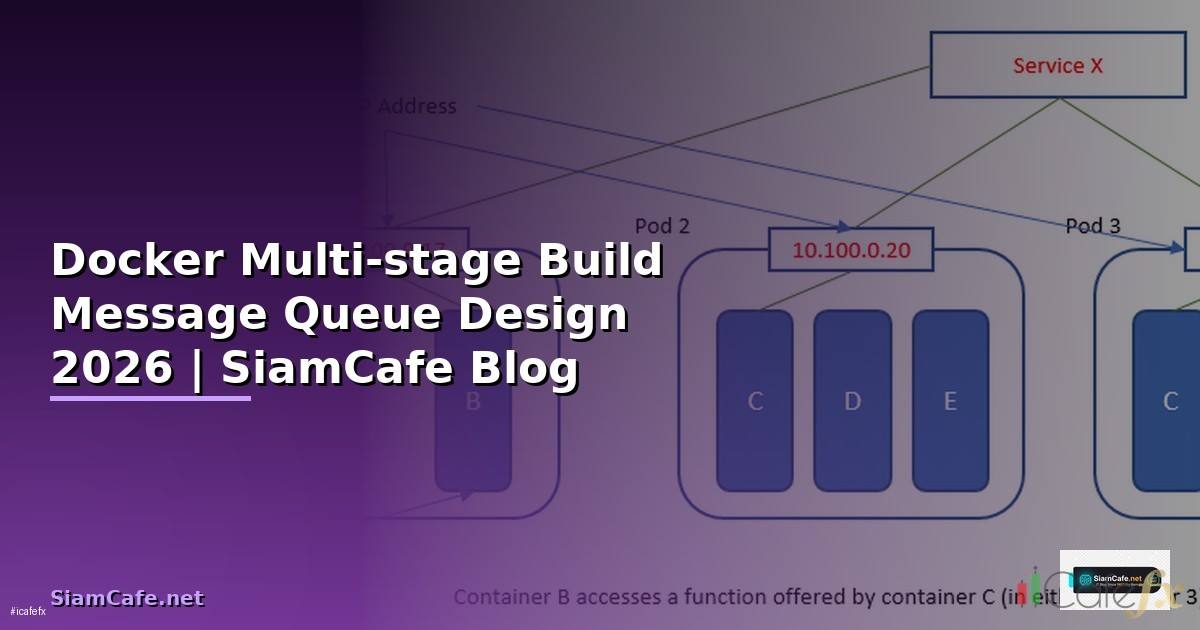Docker Multi-stage Build Message Queue Design
