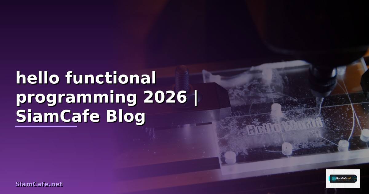 hello functional programming