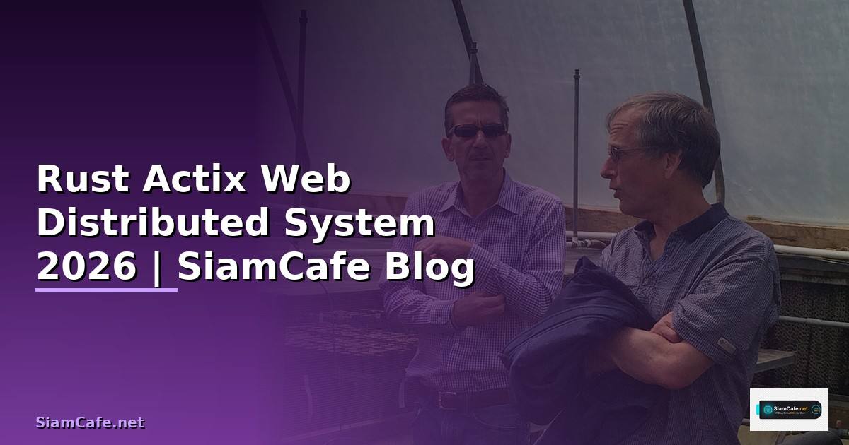 Rust Actix Web Distributed System