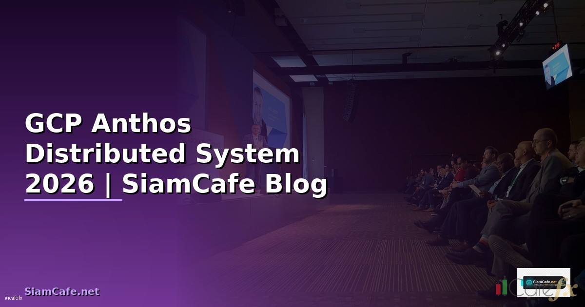 GCP Anthos Distributed System