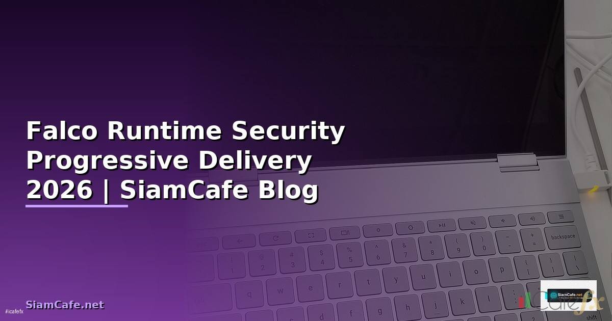 Falco Runtime Security Progressive Delivery