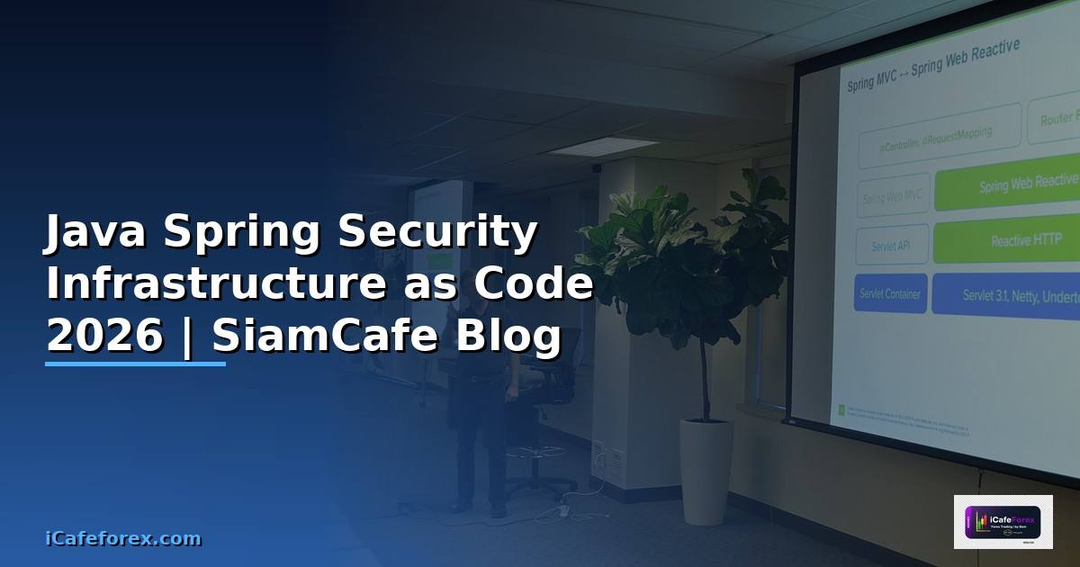 Java Spring Security Infrastructure as Code