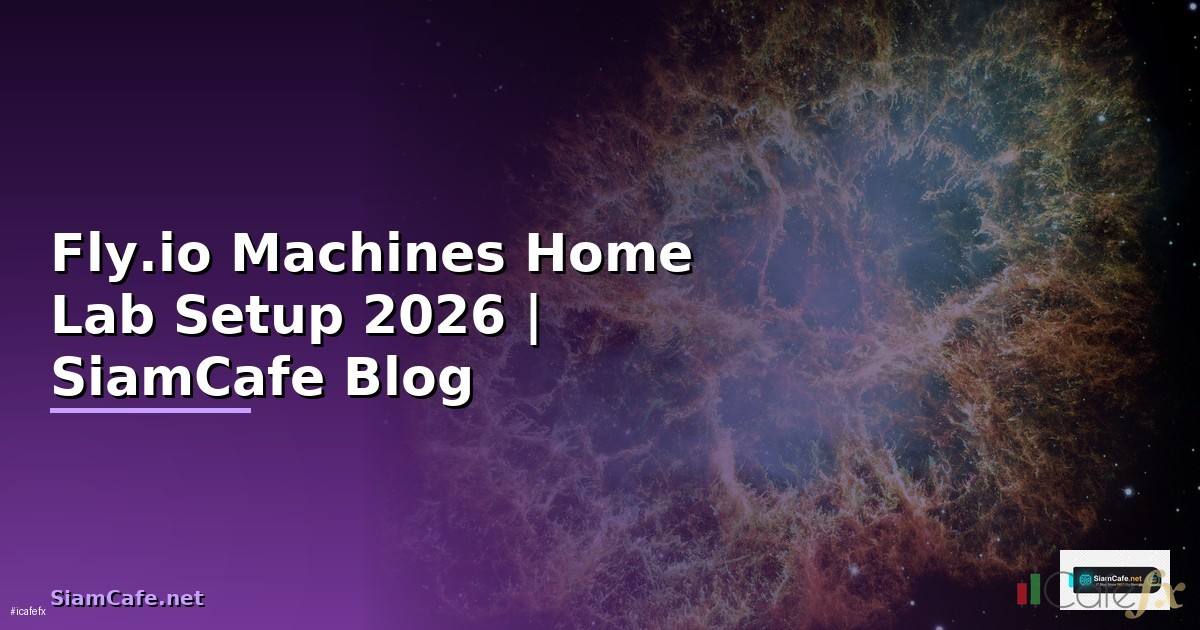 Fly.io Machines Home Lab Setup