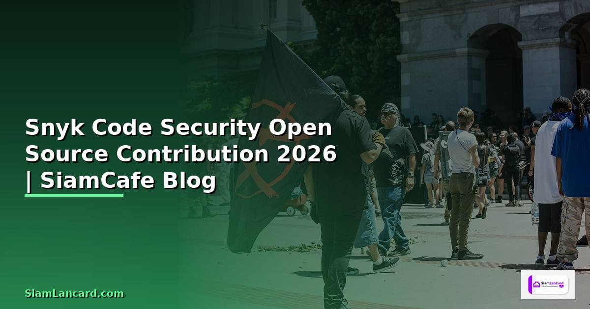 Snyk Code Security Open Source Contribution