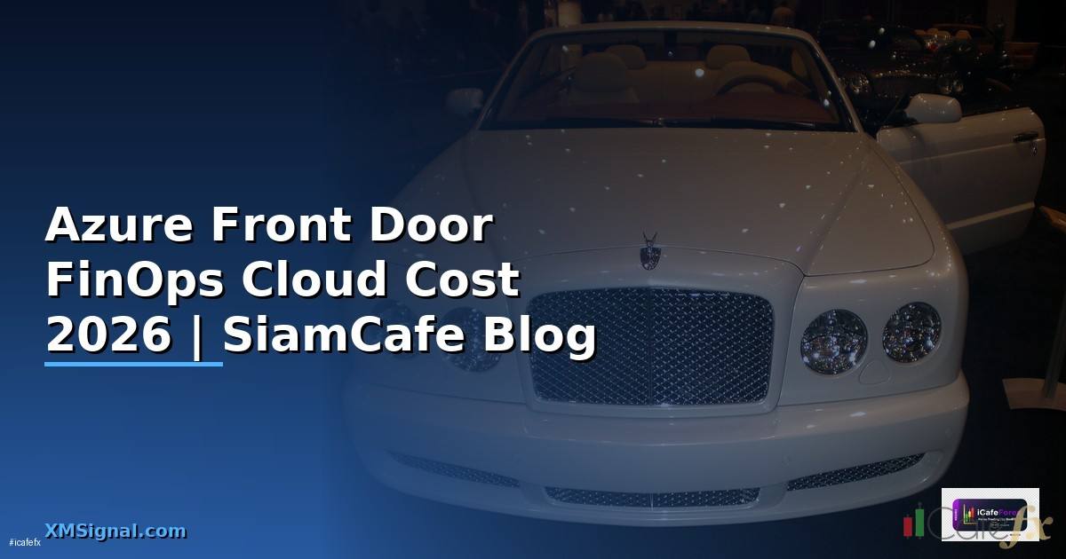 Azure Front Door FinOps Cloud Cost