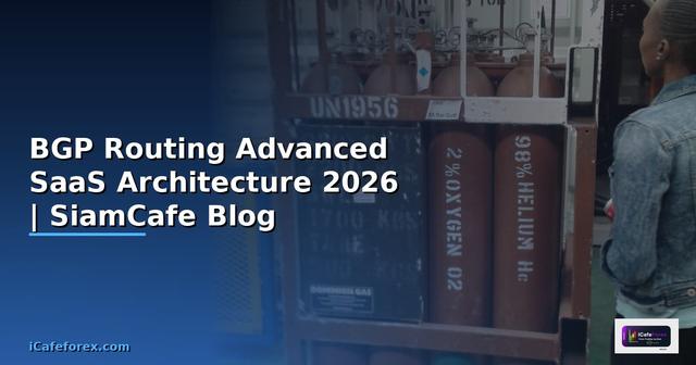 BGP Routing Advanced SaaS Architecture
