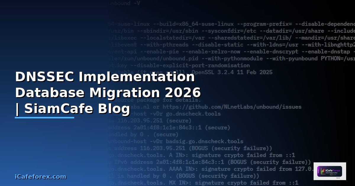 DNSSEC Implementation Database Migration