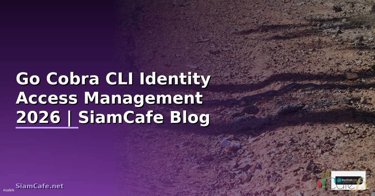 Go Cobra CLI Identity Access Management