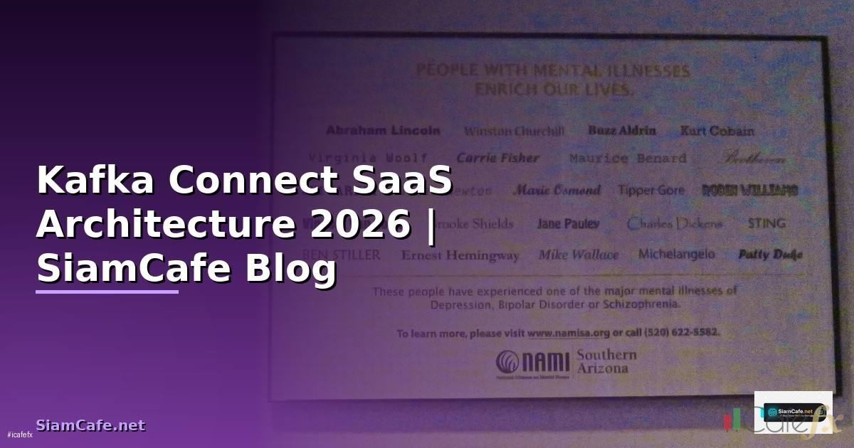 Kafka Connect SaaS Architecture
