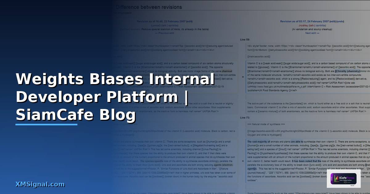Weights Biases Internal Developer Platform