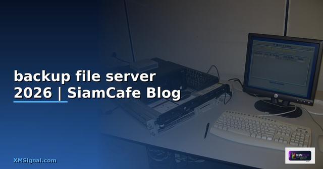 โปรแกรม backup file server