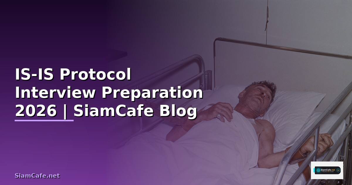 IS-IS Protocol Interview Preparation