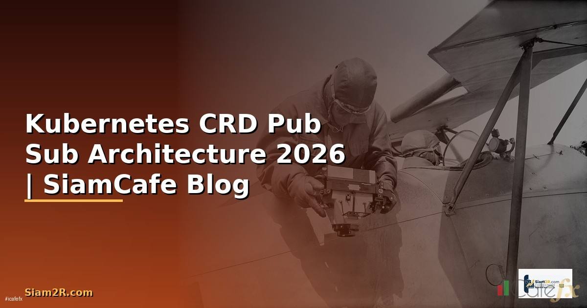 Kubernetes CRD Pub Sub Architecture