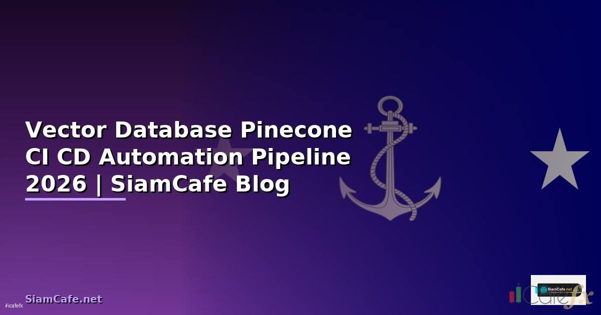 Vector Database Pinecone CI CD Automation