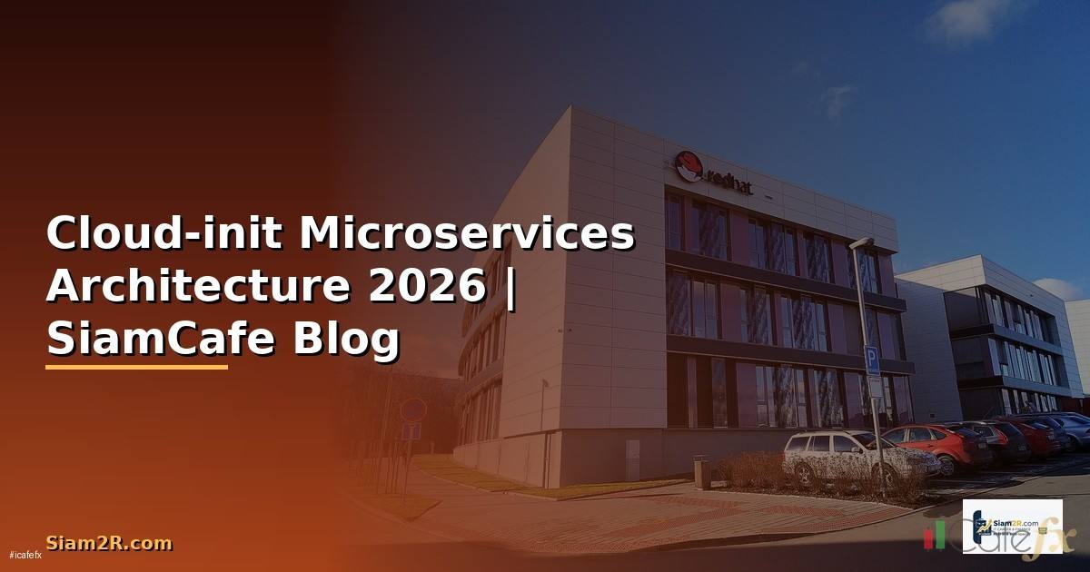 Cloud-init Microservices Architecture