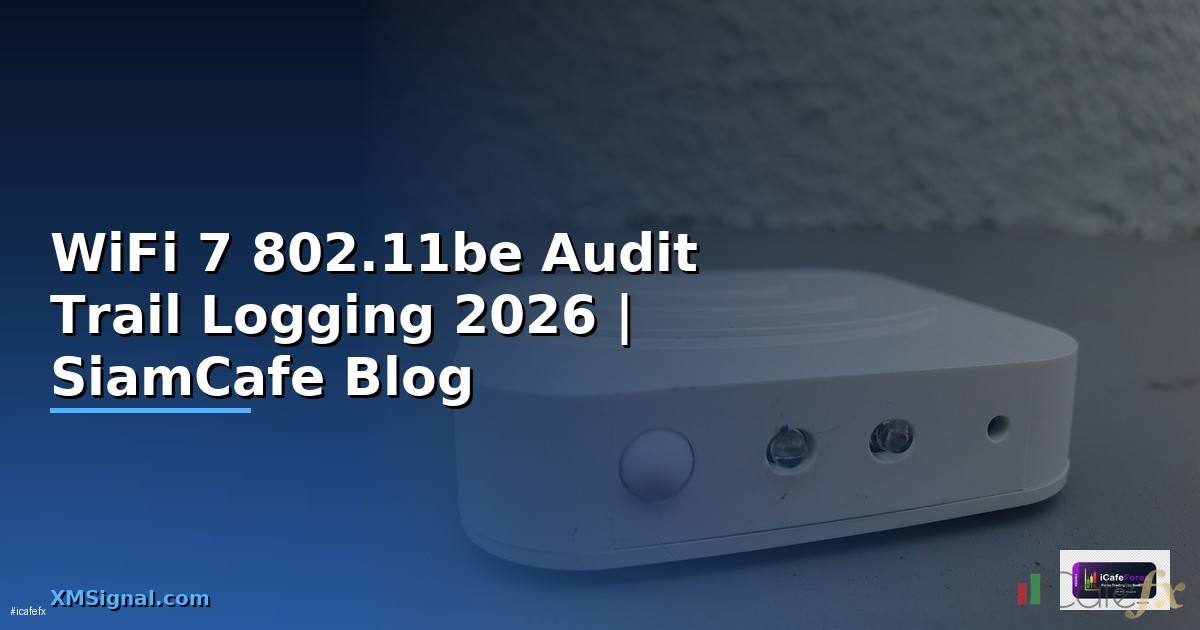 WiFi 7 802.11be Audit Trail Logging